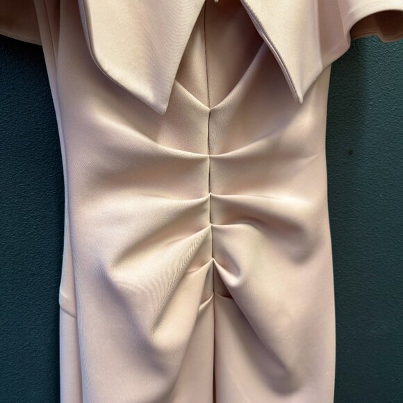 NWT Blush Pink Off-Shoulder Gown - Size 4 - Picture 5 of 7